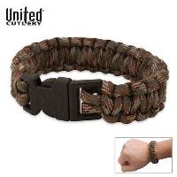 UC2764 - Elite Forces M48 Paracord Survival Bracelet Forest Camo - UC2764