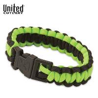 UC2809 - Elite Forces M48 Paracord Survival Bracelet Zombie Toxic Green - UC2809