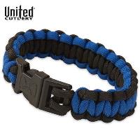 UC2810 - Elite Forces M48 Paracord Survival Bracelet Black Blue UC2810