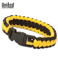 UC2812 - Elite Forces M48 Paracord Survival Bracelet Safety Yellow Black UC2812