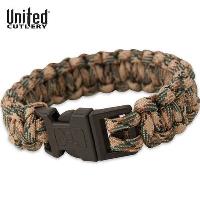 UC2875 - Elite Forces M48 Paracord Survival Bracelet Tan Camo UC2875