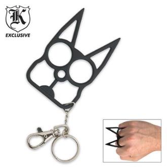 Black Cat Self Defense Key Chain - BK1439