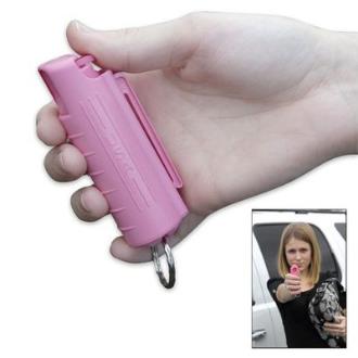 Sabre Red Pepper Spray Pink Hard Case - SQ10547