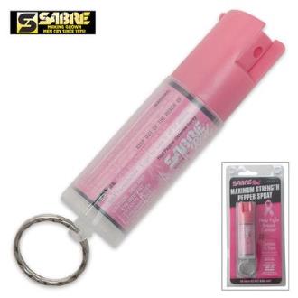 Sabre Pink Maximum Strength Red Pepper Spray - SQNBCF02
