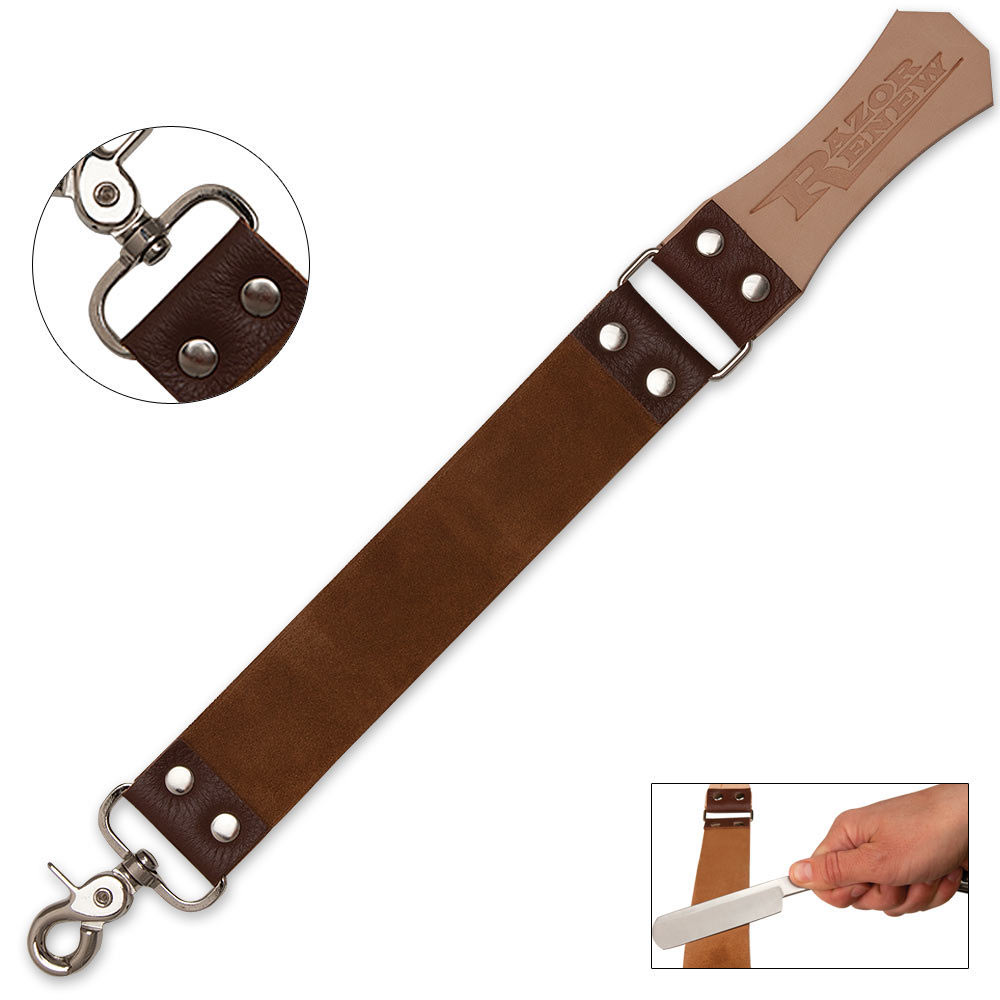 Razor Renew Short Leather Sharpening Strop