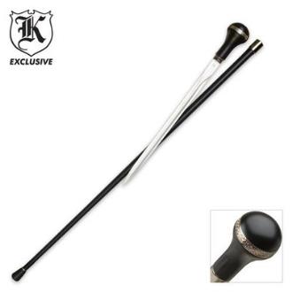 Black Tie Sword Cane - BK1664