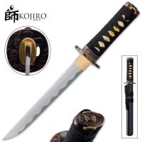 KJ1025 - Kojiro Ebony Tanto Sword