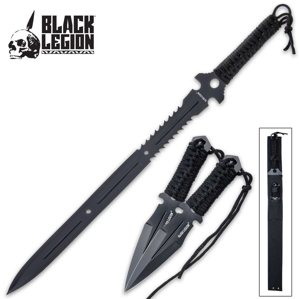 Black Ninja Sword Set