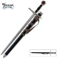 XL1122 - Black Prince Sword with Sheath - XL1122