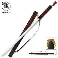 BK230 - Red Warrior Ninja Samurai Ninjato Sword &amp; Sheath - BK230