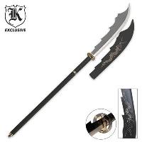 BK736 - Black Dragon Naginata - BK736