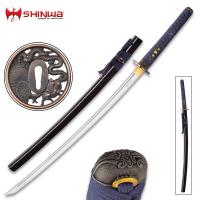 KZ1035 - Shinwa Hand-Forged Sea Serpent Katana With Scabbard