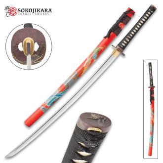 Sokojikara Soul Crane Handmade Katana / Samurai Sword
