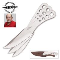 47-GH455CSNB - Gil Hibben Large Throwing Knife Set