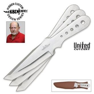 Gil Hibben Large Triple Throwing Knife Set GH5003