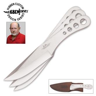 Gill Hibben Professional Throwing Knives Triple Set