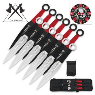 Second Amendment Throwing Knife Set