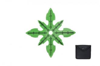 4" Leaf Throwing Star