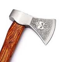 AXD2265 - Immoral Skull and Cross Outdoor Hammer Head Axe