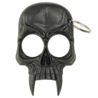 AZ1102B - Demonic Skull Self Defense Keychain Black