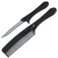 AZ112BK - Azan Warden Tactical Self Defense Black Comb