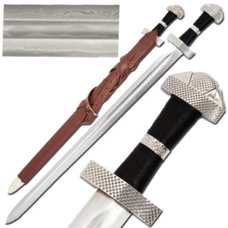 Viking 9th Century Damascus Steel Sword