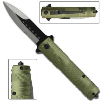 Jade Dragon Tactical Spring Assist Knife AZ962 - Tactical Knives
