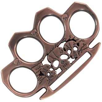 Deaths Triad Copper Knuckle Buckle
