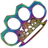 BB1347T - Deaths Triad Titanium Knuckle Buckle