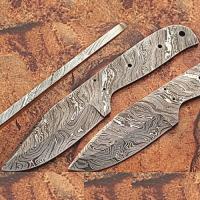 BDM-04 - Handmade Damascus Steel Knife (Blank Blade)