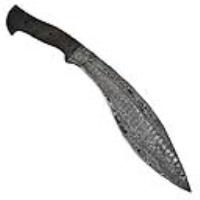 BDM-2408 - 1095HC Damascus Steel Blank Blade Kukri Knife Make-Your-Own Handle