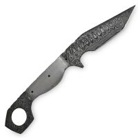 BDM-2416 - Mongster Blank Blade Karambit 1095 HC Damascus Tanto Blade DIY Handle