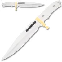 BDM-2502 - Lost Blood 1095 High Carbon Steel Bowie Blank Blade Limited Edition