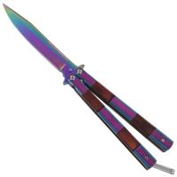 BF2273 - Paralyzer Stainless Steel Heavy Duty Fanning Butterfly Knife