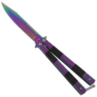 Spit Venom Stainless Steel Heavy Duty Fanning Butterfly Knife