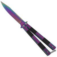 BF2275 - Spit Venom Stainless Steel Heavy Duty Fanning Butterfly Knife