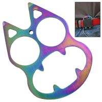 BK10T - Personal Protection Feline Rainbow Fusion Knuckle