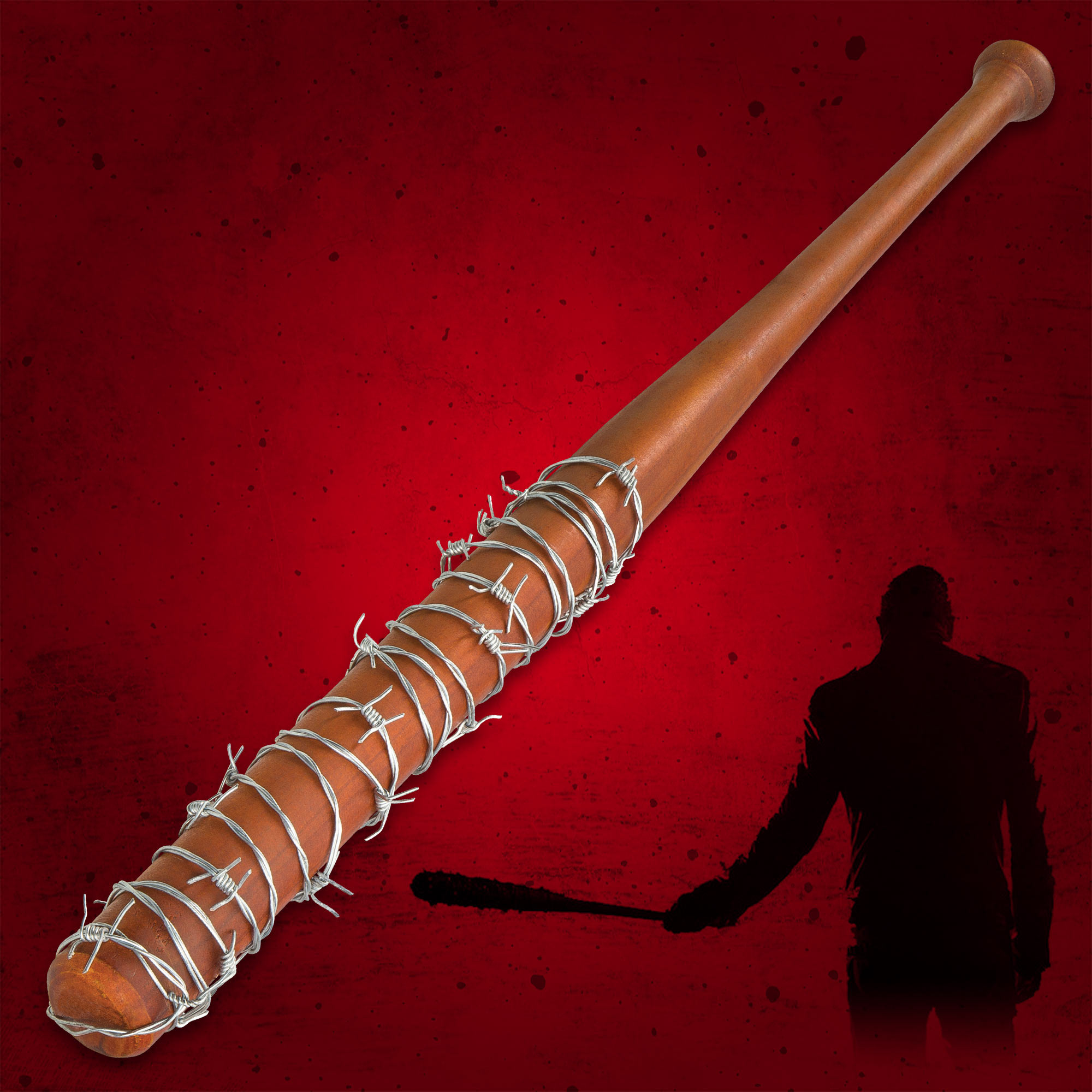 Lucille - Barbed Wrapped Baseball Bat