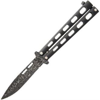 Bear & Son Cutlery 115D Butterfly Damascus Knife