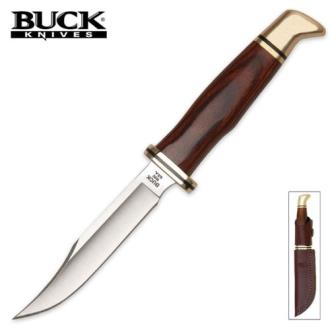 Buck Special Birchwood Fixed Blade Hunter Knife 1