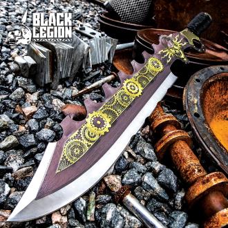 Black Legion Aether Master Steamer Sword With Sheath