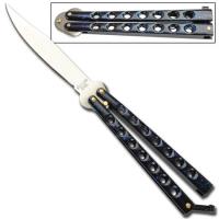 WG947 - Blue Butterfly Knife  WG947 - Knives