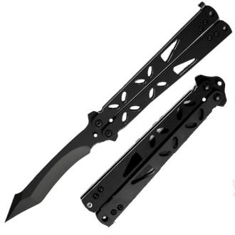 Tanto Balisong Butterfly Knife