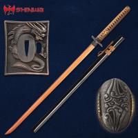 KZ747RCZ - Shinwa Copper Dragon Katana and Scabbard