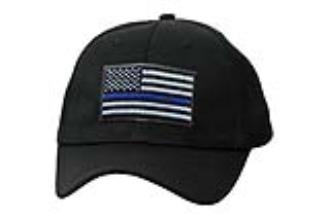 Black and Blue US Flag Cap