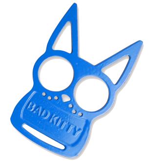 Blue Bad Kitty Iron Fist Knuckleduster