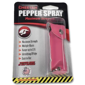 Assorted Colors 1/2 oz pepper spray Pink