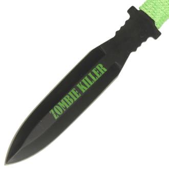 Zombie Target Practice Three-Piece Throwing Knife Set