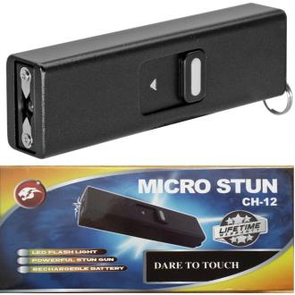 Micro USB Self Defense Stun Gun Rechargeable With LED Light Key chain