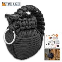 CK0350 - Trailblazer 48 Piece Paracord Grenade Survival Kit